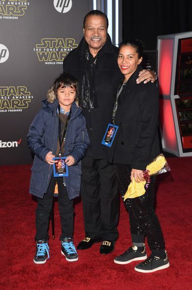 Billy Dee Williams's wife and grandson