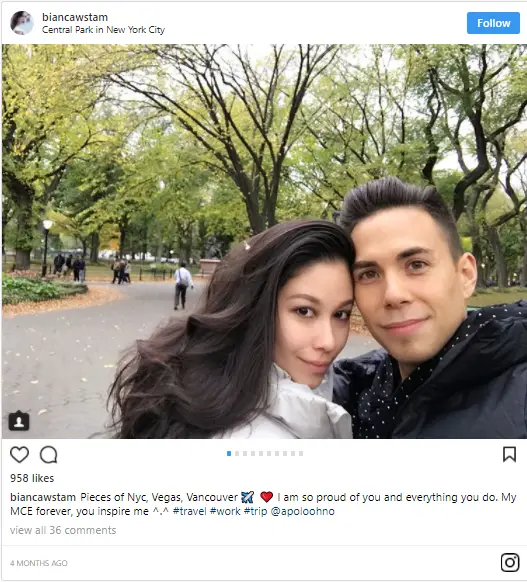 Apolo OhnoÃƒÆ’Ã¢â‚¬Å¡Ãƒâ€šÃ‚Â with His GirlfriendÃƒÆ’Ã¢â‚¬Å¡Ãƒâ€šÃ‚Â Bianca Stam