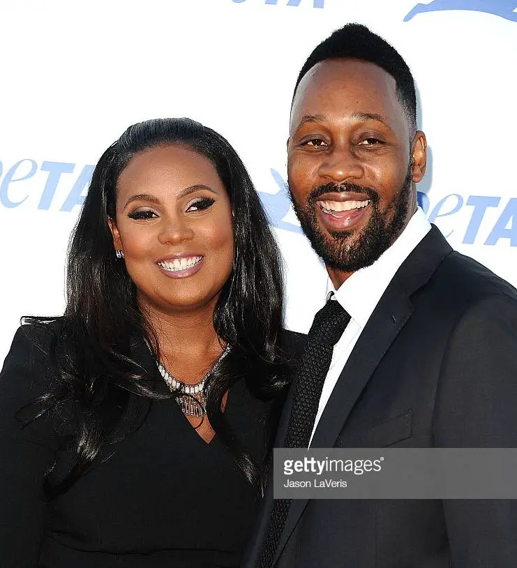 RZA with his Wife