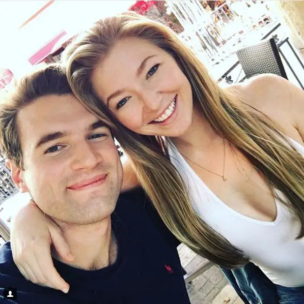 Alex Russell with Girlfriend  