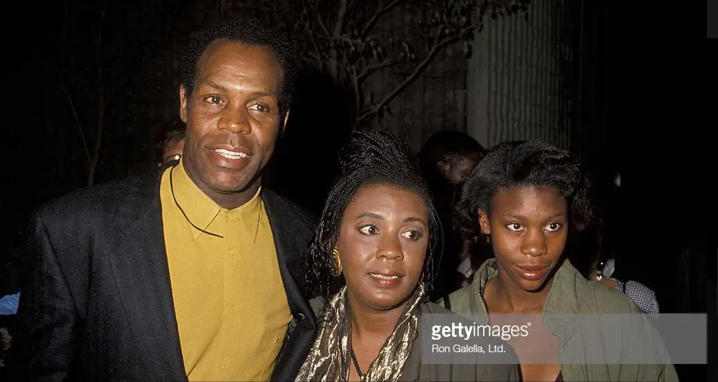 Danny Alongside His First Wife, Asake and Their Daughter