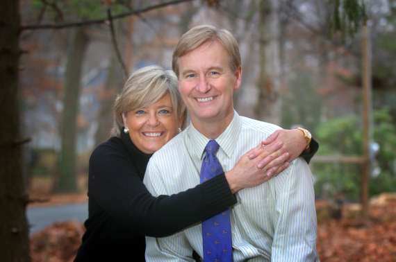    Steve Doocy con Esposa Kathy Gerrity Doocy 