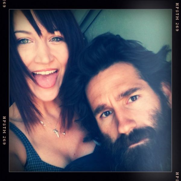 Former boyfriend and girlfriend; Aaron Kaufman and Lindsay J.