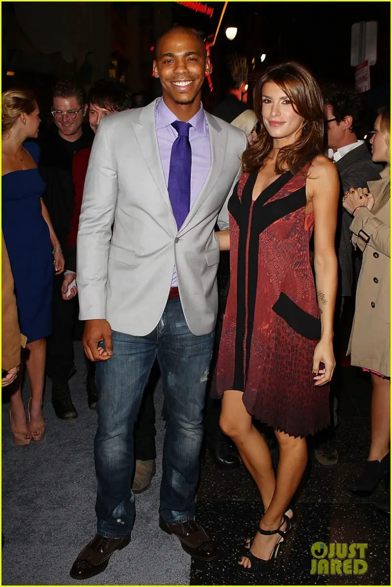 Mehcad Brooks and Elisabetta Canalis