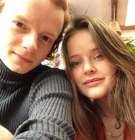The Bay Actress Imogen King with Her Ex-boyfriend