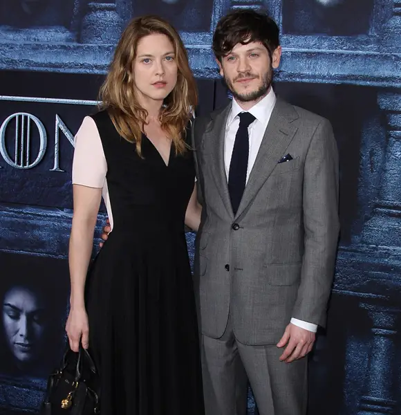 Iwan Rheon with Single  