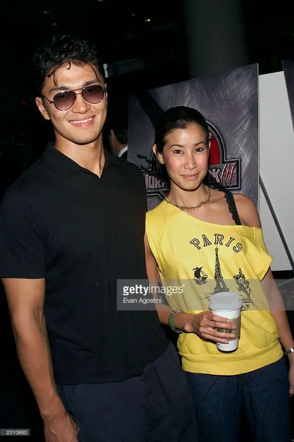 Rick Yune and his former girlfriend Lisa Ling