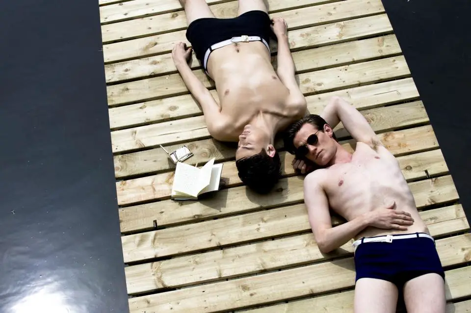 Alexander Doetsch and actor Matt Smith