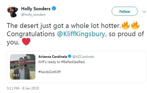 Holly Sanders And Kliff Kingsbury
