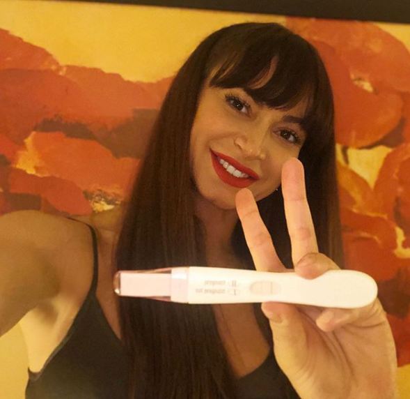 Karina Smirnoff announces her pregnancy on 18 December 2019