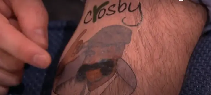 Rob McElhenney's Tattoos Of Bill Cosby