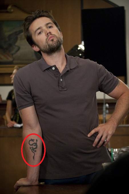 Rob McElhenney's Dragon Tattoo