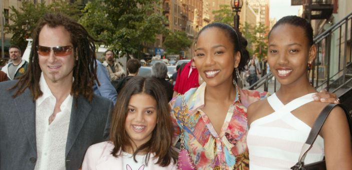 Sonja Sohn with her husband and children