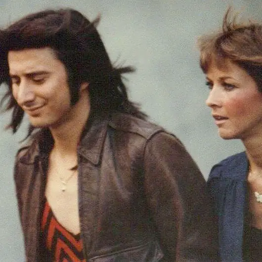 Steve Perry With His Then Girlfriend Sherrie