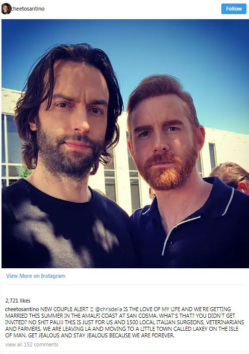 Andrew Santino's boyfriend