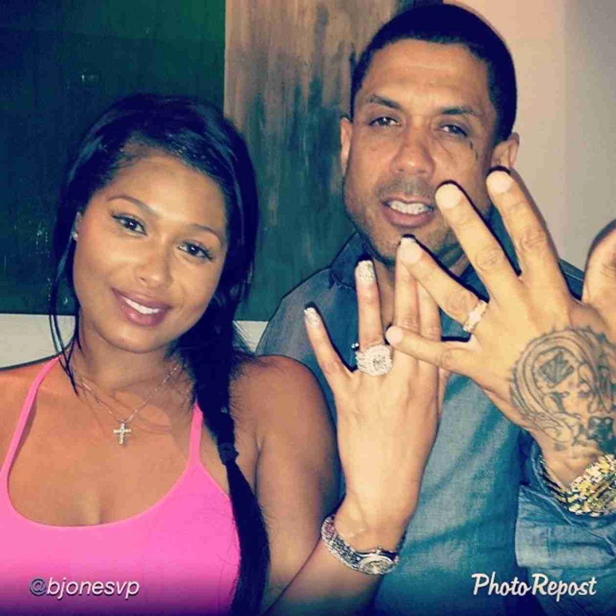 Benzino with his wife