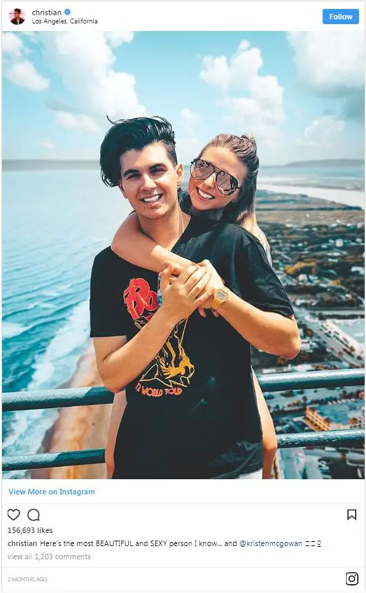 Christian DelGrosso, Story Behind Dating; Girlfriend - His Better Half ...