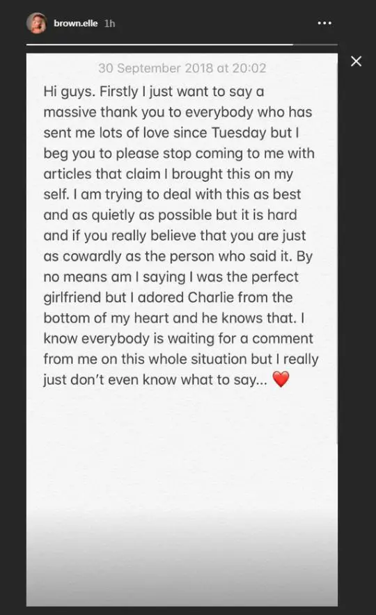 Charlie Brake Split From Girlfriend Ellie Brown; Hunk Is Single Now