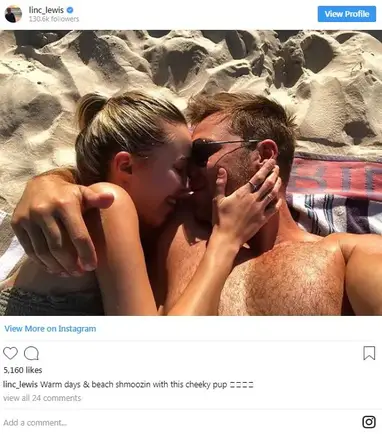 Lincoln Lewis Dating A Fit Gal After Busty Girlfriend Affair Ends