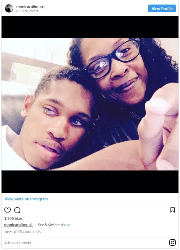 Beautiful Film Actress Monica Calhoun Reveals Her Son's And Brother's