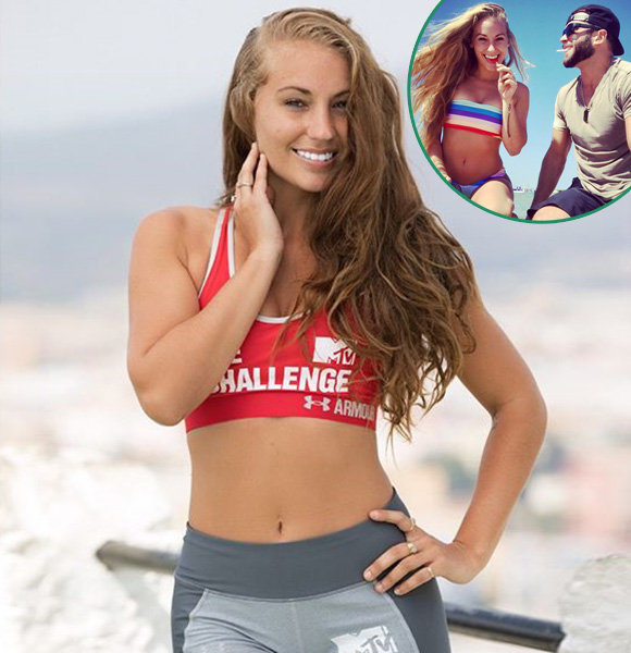 MTV's The Challenge stars Britni Thornton and her boyfriend Brad Fiore...