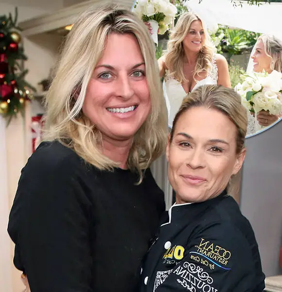 Cat Cora Married With Producer Wife! Dazzling Wedding Dress of Brides Slay