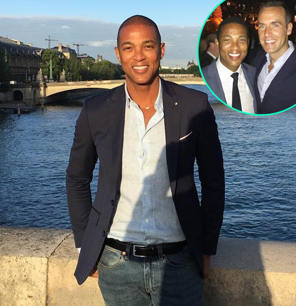 Don Lemon's Most Handsome Boyfriend/ Partner! Gay Love - Serious Goals