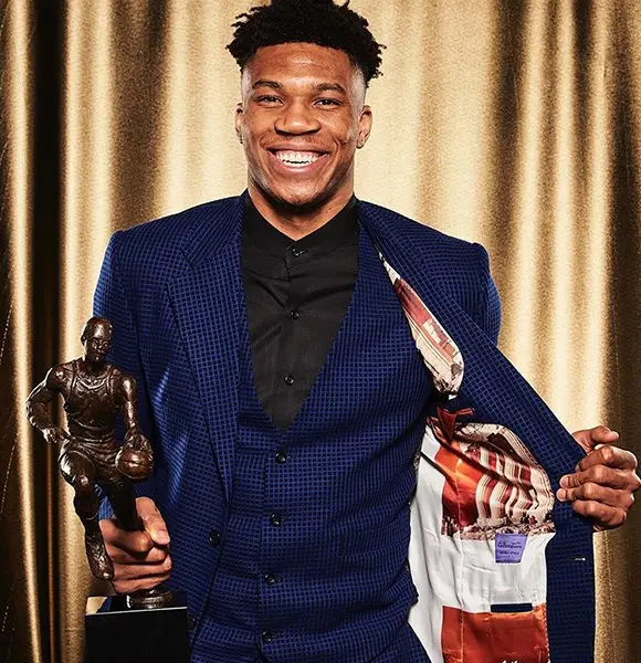 Bucks' Giannis Antetokounmpo Welcomes Son 'Father For The First Time'