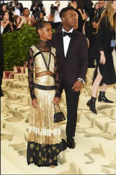 John Boyega attends 2018 Met Gala with Letitia Wright