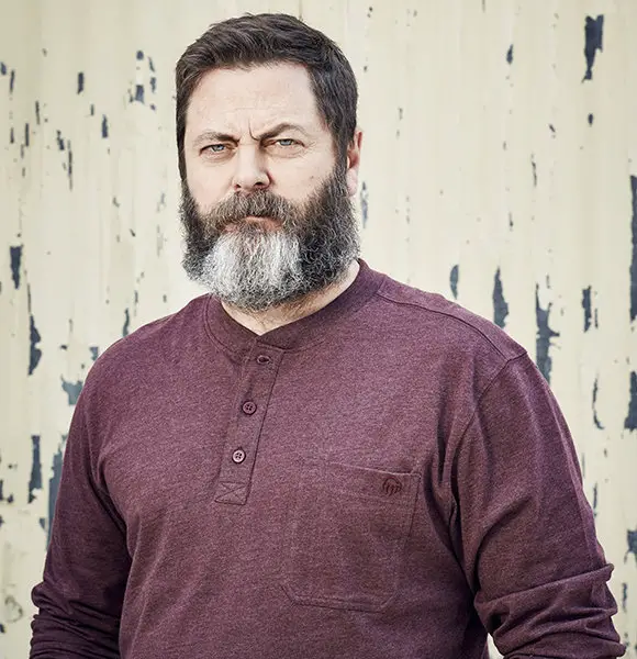 Nick Offerman & Wife Mullally, Power Couple's Alternative For Actual Kids