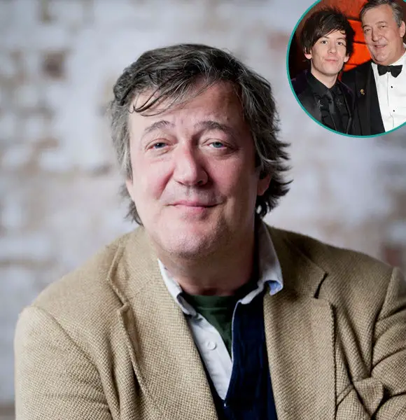 Openly Gay Stephen Fry Half Age Husband; Massive Gap Helps Or Strains?