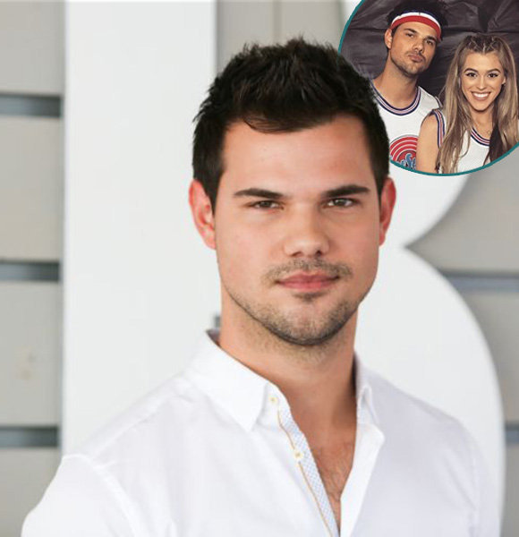 Taylor Lautner Dating New Girlfriend & It's Official | Announced With A Kiss