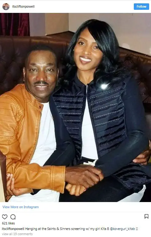 Clifton Powell's Gilrfriend