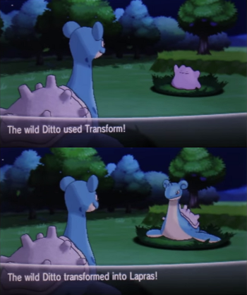 JUM🅱️O on X: All this Pokémon news made me dream about a new convergent  ditto that dropped but it's name was Dutto and it just looked like THIS   / X