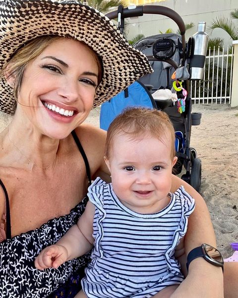 Alessandra Rampolla Enjoying Her Life with Her Child