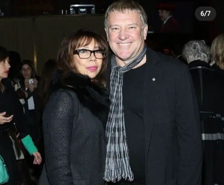 Alex Lifeson with His Wife 