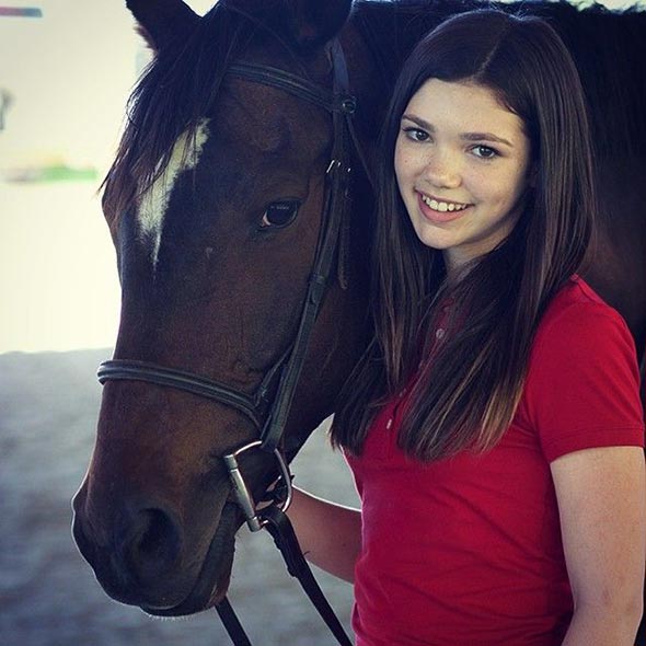 Alisha Newton had a Boyfriend When She Was Four?: Horse Lover TV Show Sensation