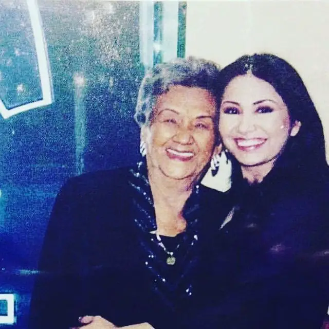 Ana Gabriel With Her Mother
