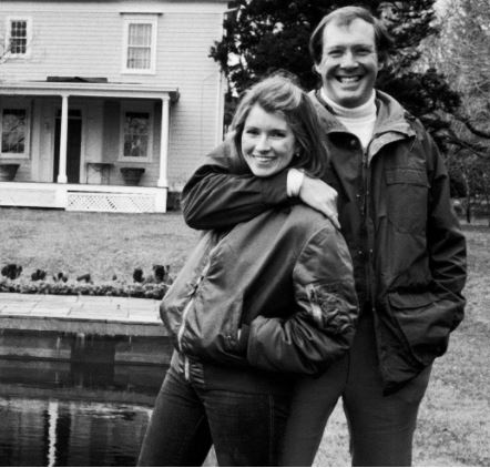 Andrew Stewart With His Wife Martha Stewart