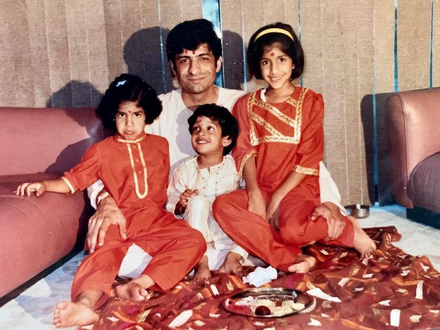 Anjali Sud, Her Father & Siblings