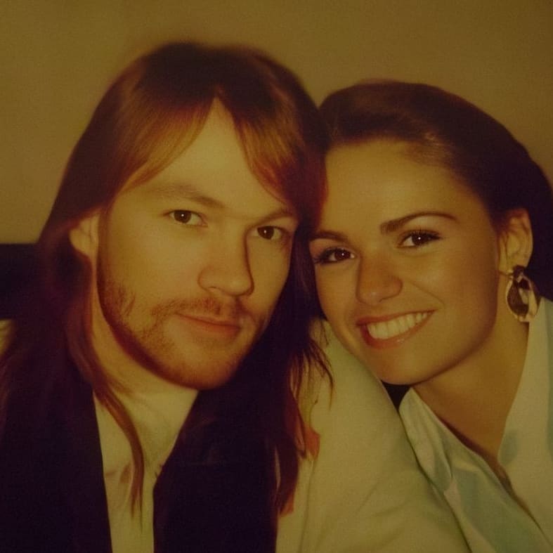 Axl Rose with His Sister 