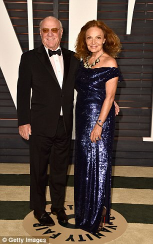 Barry Diller With His Wife During Vanity Fair  
