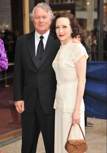 Bebe Neuwirth alongside her husband Chris