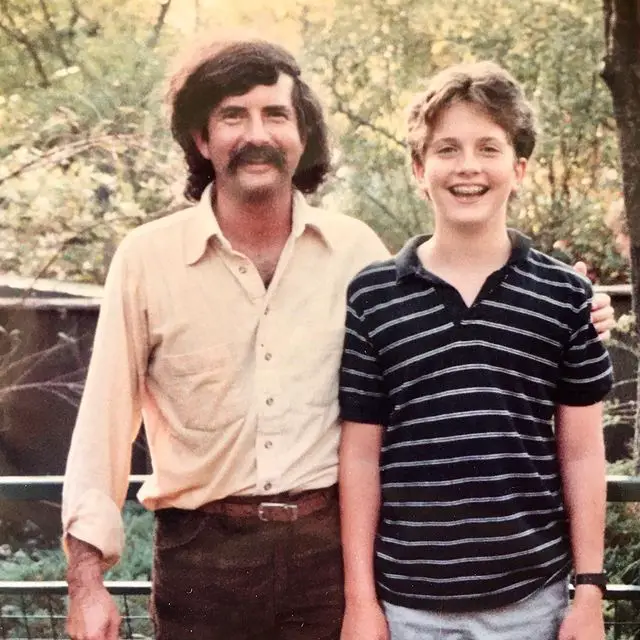 Bill Simmons With His Dad