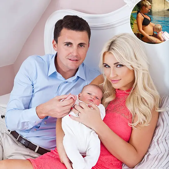 TV Personal Billie Faiers Shares her Baby Daughter's Video while Pregnant with her Second Child!