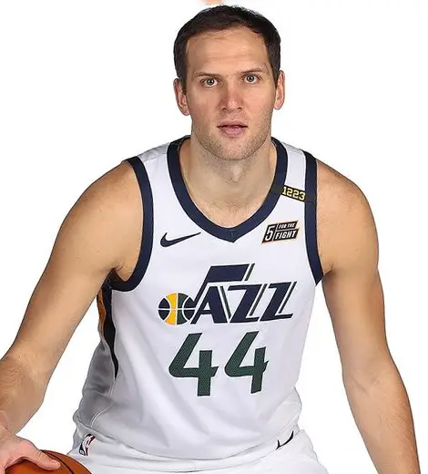 Bojan Bogdanovic Utah Jazz Fanatics Branded Fast Break Replica Jersey White  - Icon Edition