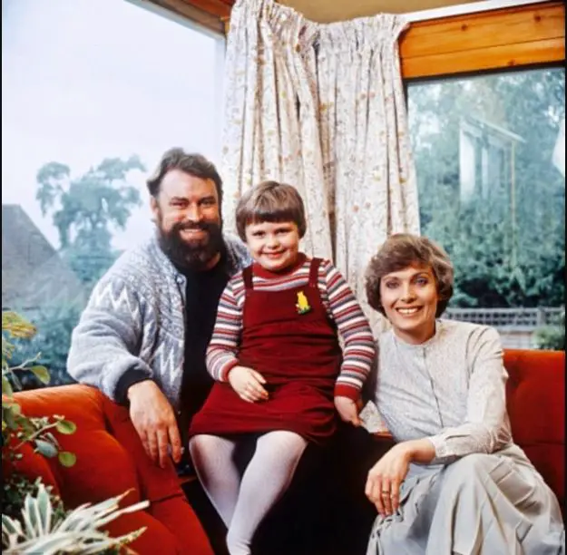 Brian Blessed alongside his wife Neil and daughter Rosalind