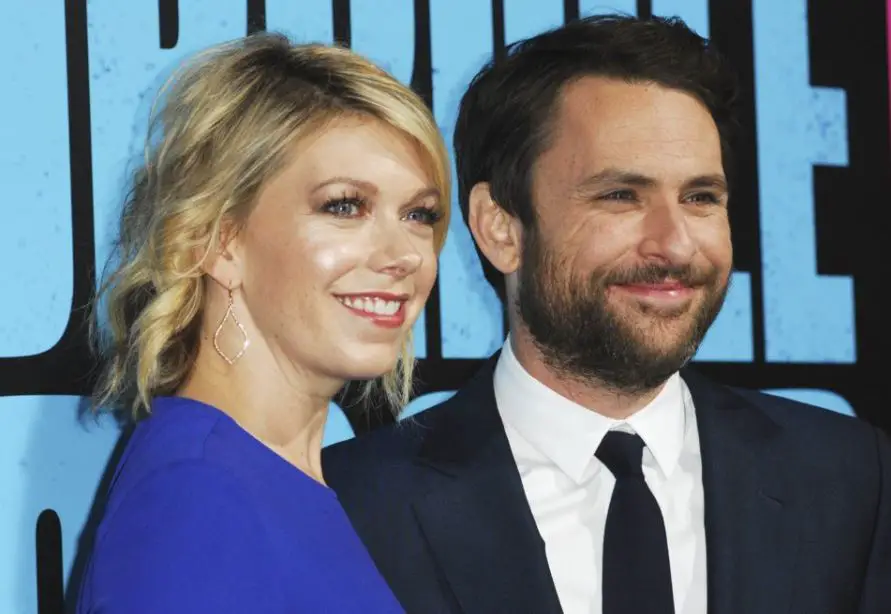 Charlie Day alongside his wife Elizabeth Ellis