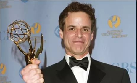 Christian LeBlanc with his Emmy Award