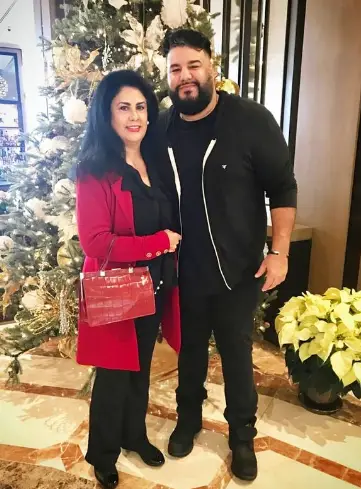 Chuey Martinez And His Mother